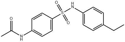 4-(4-Ethylphenylsulfamoyl)acetanilide, 97% Struktur