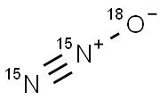 Nitrous  oxide-15N2,18O Struktur