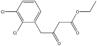 ethyl 4-(2,3-dichlorophenyl)-3-oxobutanoate Struktur