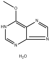 6-Methoxypurine hemihydrate, 99% Struktur