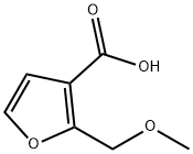 3-Furancarboxylicacid,2-(methoxymethyl)-(9CI) Struktur