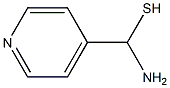 4-Pyridinemethanethiol,alpha-amino-(9CI) Struktur