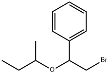 [α-(Bromomethyl)benzyl]sec-butyl ether Struktur