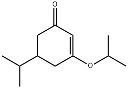 2-Cyclohexen-1-one,3-(1-methylethoxy)-5-(1-methylethyl)-(9CI) Struktur