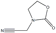 3-Oxazolidineacetonitrile,2-oxo-(9CI) Struktur