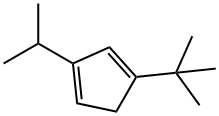 1,3-Cyclopentadiene,1-(1,1-dimethylethyl)-3-(1-methylethyl)-(9CI) Struktur