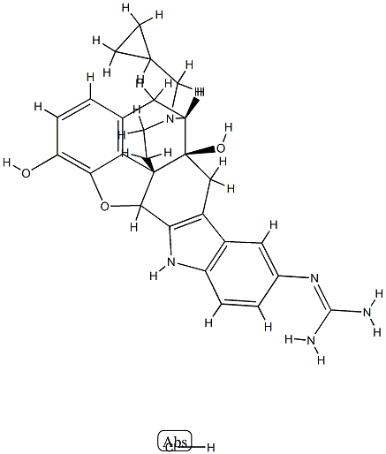 GUANIDINYL NALTRINDOLE Struktur