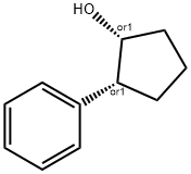 2-phenylcyclopentanol Struktur