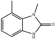 2-Benzimidazolinone,1,7-dimethyl-(8CI) Struktur