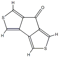 Cyclopenta[1,2-c:3,4-c']dithiophen-7-one Struktur