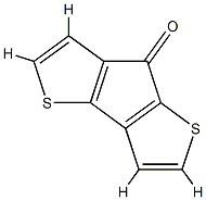 Cyclopenta[1,2-b:3,4-b']dithiophen-7-one Struktur