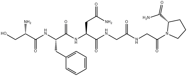 COAGULATION FACTOR II RECEPTOR-LIKE 2 (1-6) AMIDE (MOUSE) Struktur