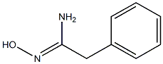 Benzeneethanimidamide,  N-hydroxy-,  [C(Z)]-  (9CI) Struktur