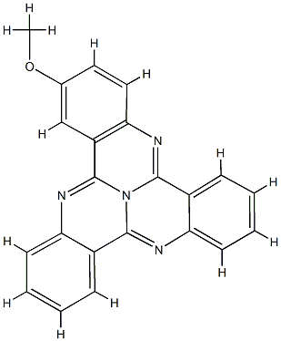 3-Methoxytricycloquinazoline Struktur