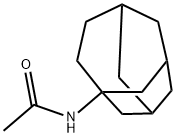 N-Tricyclo[4.3.1.13,8]undecan-3-ylacetamide Struktur