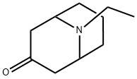 9-Azabicyclo[3.3.1]nonan-3-one, 9-ethyl- Struktur