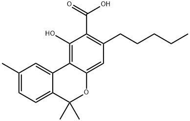 cannabinolic acid Struktur