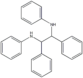 N,N'-Diphenyl-1,2-diphenylethane-1,2-diamine Struktur