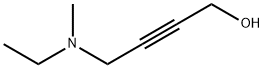 2-Butyn-1-ol,4-(ethylmethylamino)-(9CI) Struktur