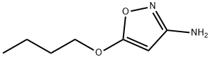 3-Isoxazolamine,5-butoxy-(9CI) Struktur