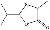 1,3-Oxathiolan-5-one,4-methyl-2-(1-methylethyl)-(9CI) Struktur