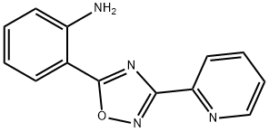 2-[3-(pyridin-2-yl)-1,2,4-oxadiazol-5-yl]aniline Struktur