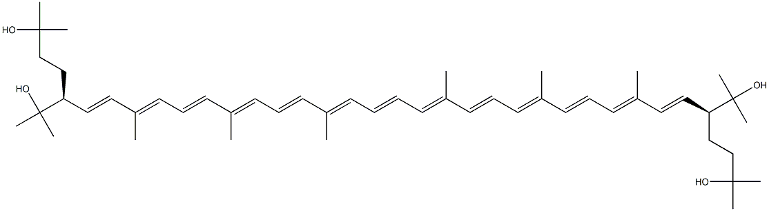 bacterioruberin Struktur