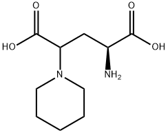 DL-Glutamic acid, 4-(1-piperidinyl)-, diastereomer A Struktur