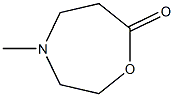 1,4-Oxazepin-7(2H)-one,tetrahydro-4-methyl-(9CI) Struktur