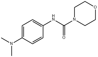 4-Morpholinecarboxamide,N-[4-(dimethylamino)phenyl]-(9CI) Struktur