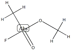 METHYLMETHYLPHOSPHONOFLUORIDATE Struktur