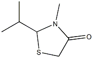 4-Thiazolidinone,3-methyl-2-(1-methylethyl)-(9CI) Struktur