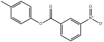 4-methylphenyl 3-nitrobenzoate Struktur