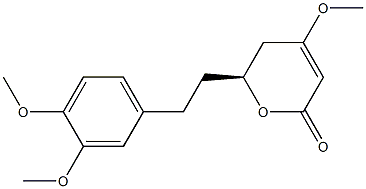 11-Methoxytetrahydroyangonin Struktur