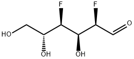 2,4-Dideoxy-2,4-difluoro-D-glucose Struktur