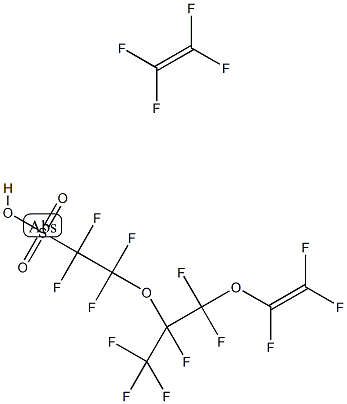 perfluorosulfonic acid Struktur