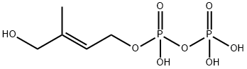 HDMAPP - 1-Hydroxy-2-Methyl-2-buten-4-yl 4-diphosphate Struktur