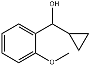 cyclopropyl(2-methoxyphenyl)methanol Struktur