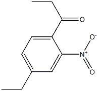 1-Propanone,1-(4-ethyl-2-nitrophenyl)-(9CI) Struktur