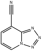 8-cyanotetrazolo<1,5-a>pyridine Struktur