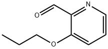 2-Pyridinecarboxaldehyde,3-propoxy-(9CI) Struktur