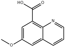 6-methoxyquinoline-8-carboxylic acid(WX130328) Struktur