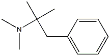 N,N-dimethylphentermine Struktur