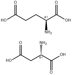 copoly(aspartic acid-glutamic acid) Struktur