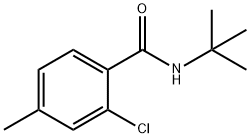 N-(tert-butyl)-2-chloro-4-methylbenzamide Struktur