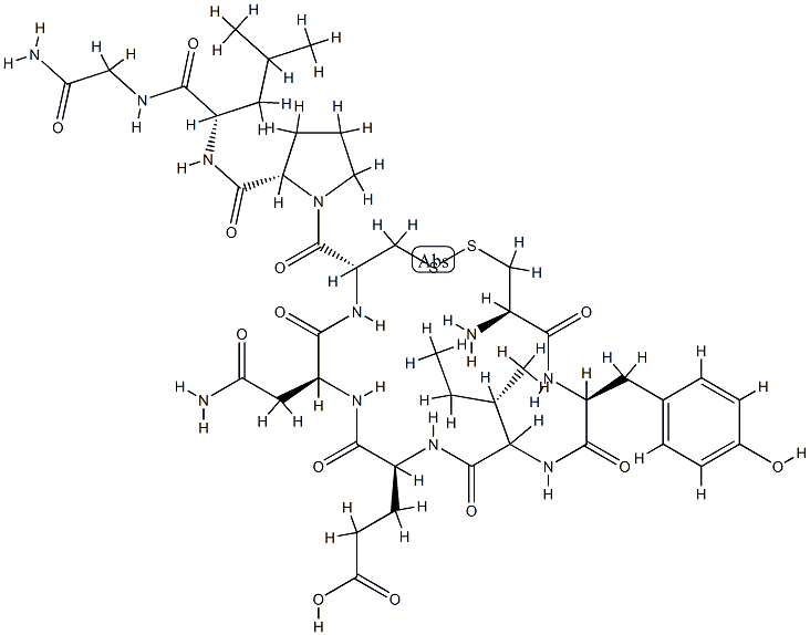 oxytocin, Glu(4)- Struktur