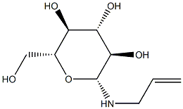 ba-D-Glucopyranosylamine, N-2-propenyl- (9CI) Struktur