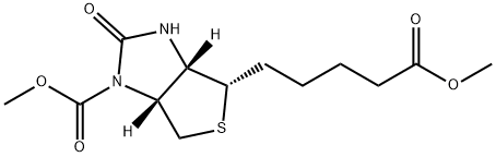 N1'-methoxycarbonylbiotin methyl ester Struktur