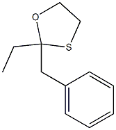 1,3-Oxathiolane,2-ethyl-2-(phenylmethyl)-(9CI) Struktur