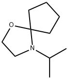 1-Oxa-4-azaspiro[4.4]nonane,4-(1-methylethyl)-(9CI) Struktur